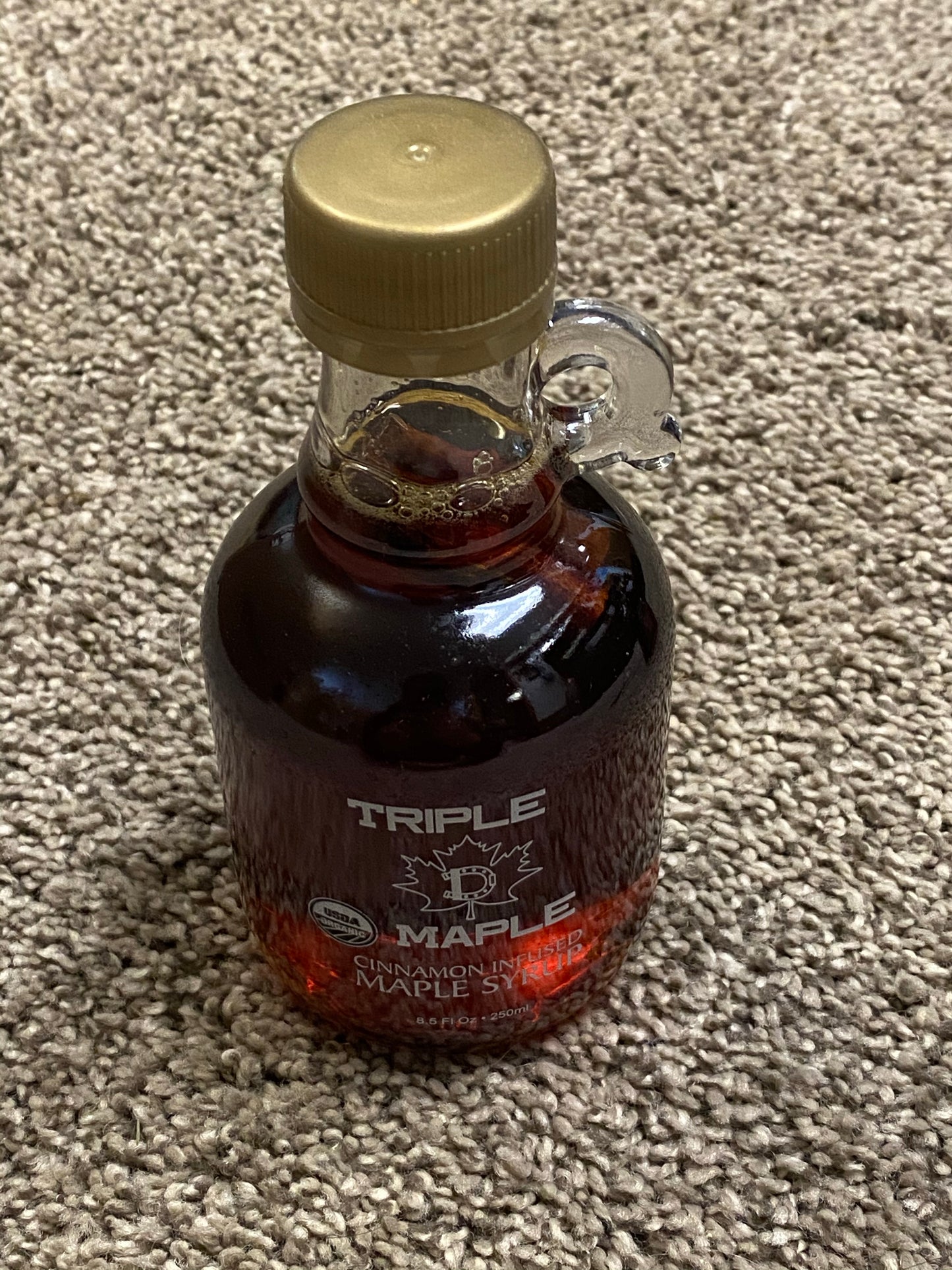 TRIPLE-D MAPLE SYRUP (CINNAMON INFUSED) - 250ml